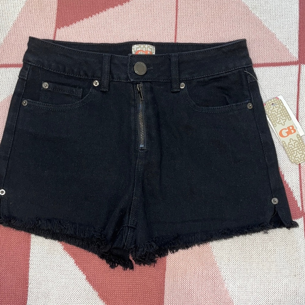 GB Black Low Rise Shorts size 5 NWT